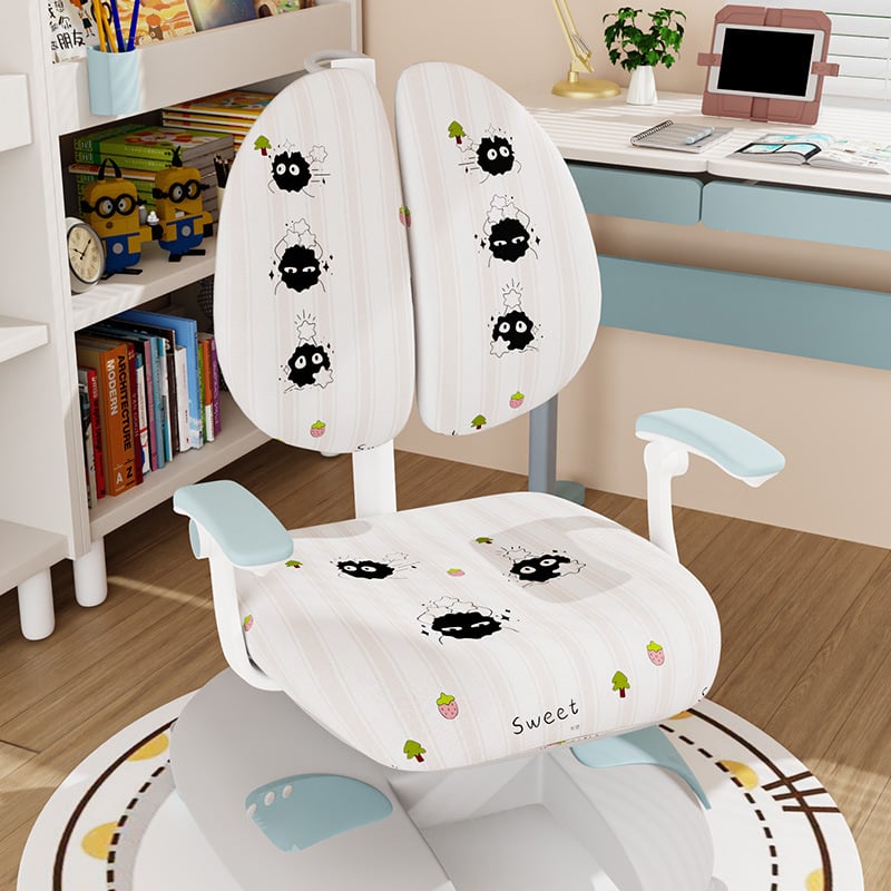 Κάλυμμα καρέκλας για παιδιά – πολυεστέρας, οβάλ σχήματος, αντιολισθητικό, ανθεκτικό στη φθορά, σχέδιο καρτούν