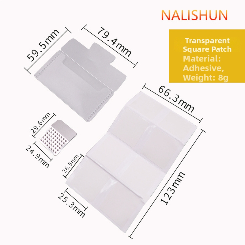 Hyhpsyj Fólia na opravu bezdušových pneumatík pre bicykle, horské bicykle, motocykle a elektrické vozidlá — prírodná guma, opravná fólia (studená oprava)