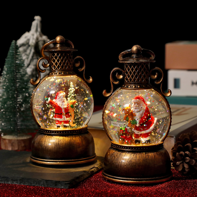 Beirong plastična glazbena kutija za stolnu dekoraciju, pastirski stil, božićna tema