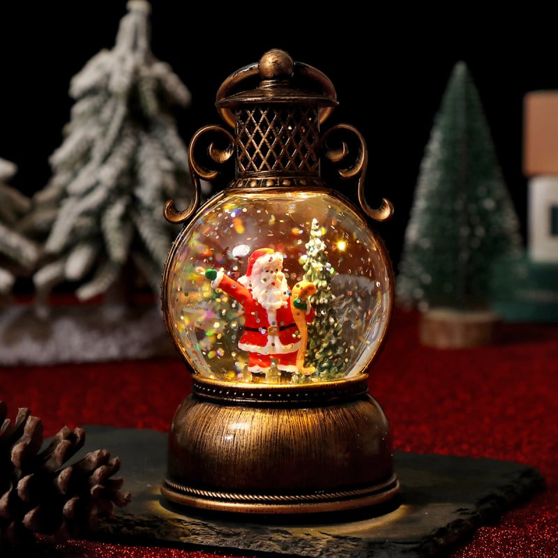 Beirong plastična glazbena kutija za stolnu dekoraciju, pastirski stil, božićna tema