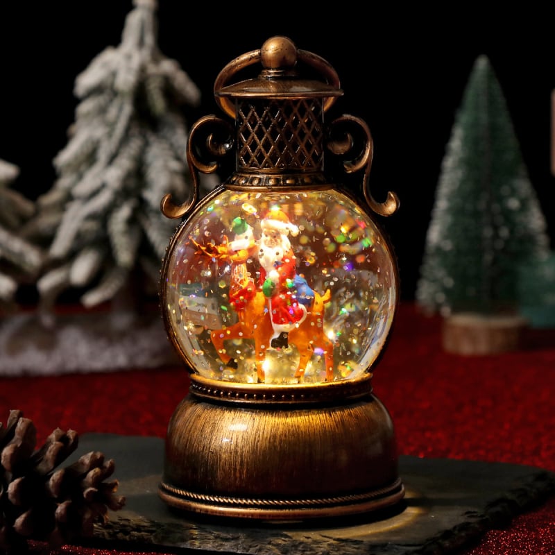 Beirong plastična glazbena kutija za stolnu dekoraciju, pastirski stil, božićna tema