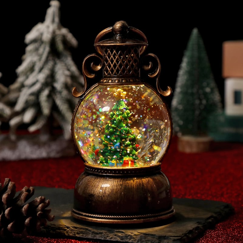 Beirong plastična glazbena kutija za stolnu dekoraciju, pastirski stil, božićna tema