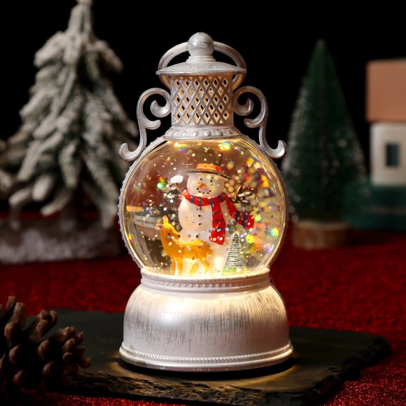 Beirong plastična glazbena kutija za stolnu dekoraciju, pastirski stil, božićna tema