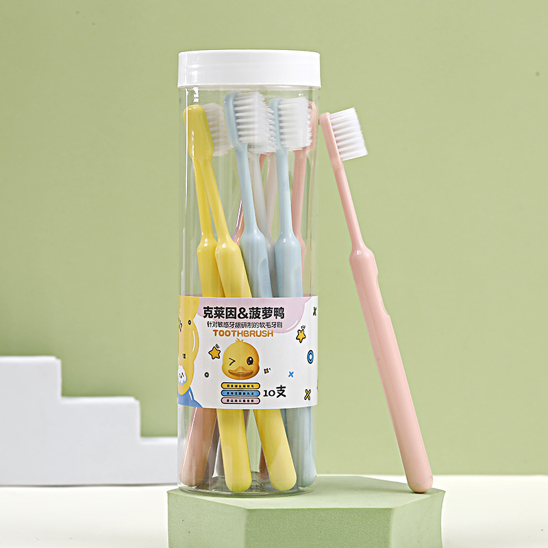 Χειροποίητη οδοντόβουρτσα με μαλακές τρίχες, ευρεία κεφαλή, νανοτεχνολογία, απομακρύνει λεκέδες