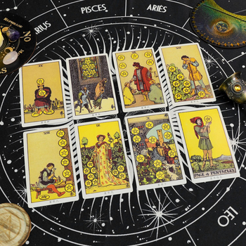 Waite Tarot špil, 80 karata, uz analize, za zabavu i intelektualni razvoj, od 14 godina