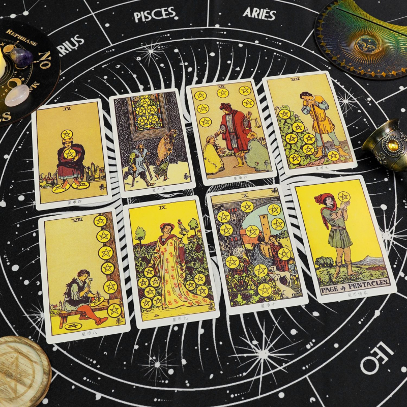 Waite Tarot špil, 80 karata, uz analize, za zabavu i intelektualni razvoj, od 14 godina