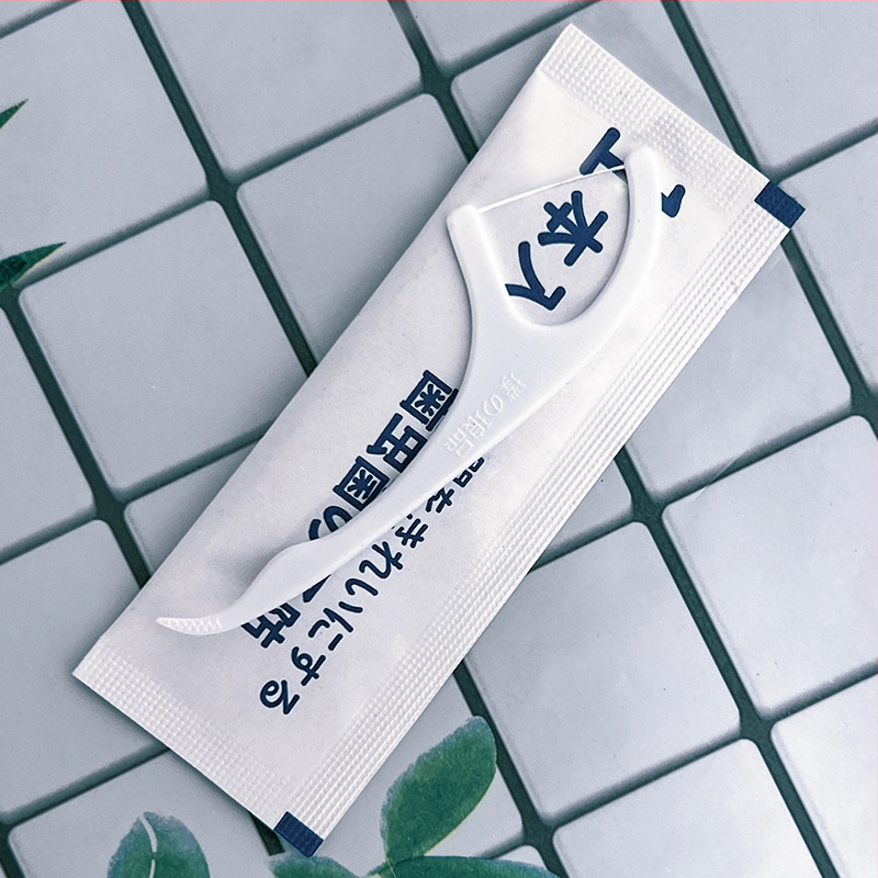 Στικς οδοντικού κλωστού σε κουτί μίας χρήσης — υψηλή ελαστικότητα, παχύτερες, ξεχωριστά συσκευασμένα, 1000 τεμάχια