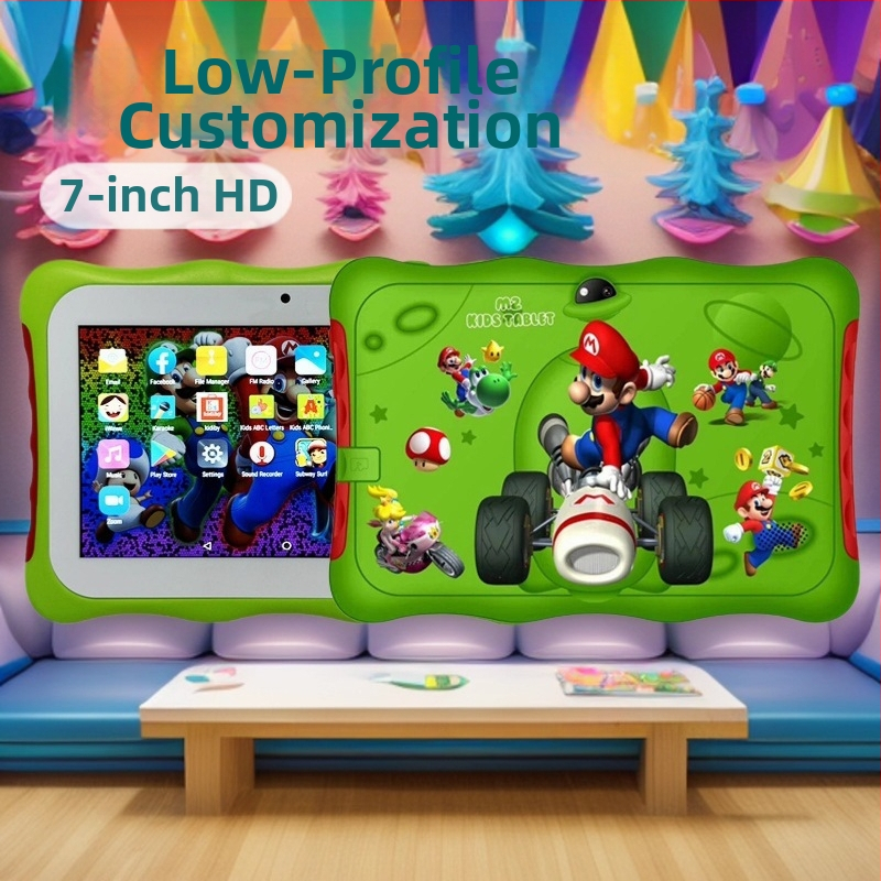 M2 Detská vzdelávacia tableta Android 7, MTK octa-core 1.6GHz, 16GB Flash, IPS displej, 3MP kamera