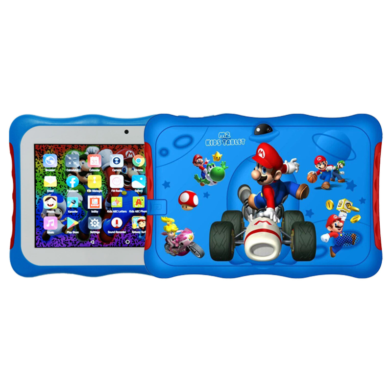 M2 Gyerekek oktatási táblagépe Android 7, MTK octa-core 1.6GHz, 16GB Flash, IPS kijelző, 3MP kamera
