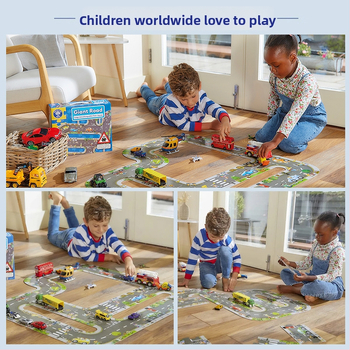 Orchard Toys Ogromna podna slagalica s cestom – Edukativna igračka za djecu 4–6 godina