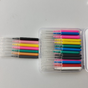 Μεσοδόντια βούρτσα - μίας χρήσης, φορητή, χειροκίνητη (για ενήλικες; καθαρισμός ανάμεσα στα δόντια)