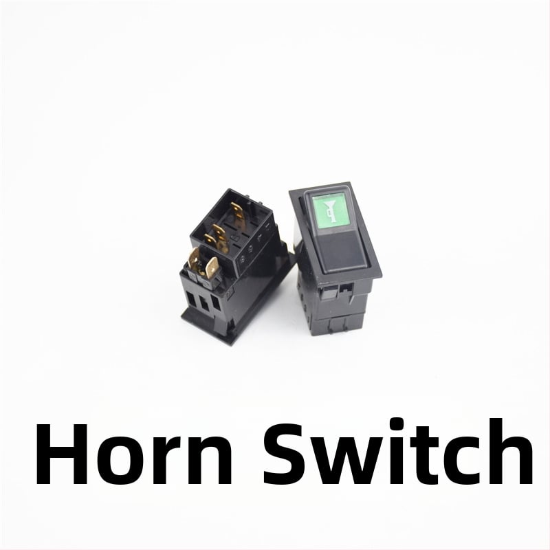 Xinwank 140-2 rocker prekidač za vozila, 12V/24V – sirena, dvostruki bljesak alarma, maglenke i gumb za glavna svjetla