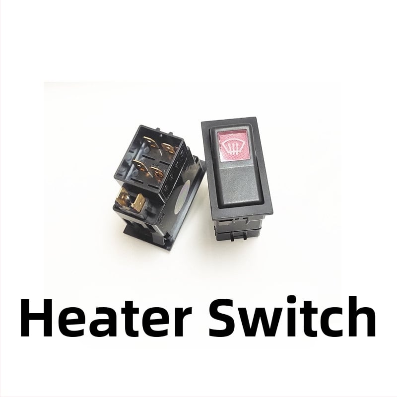 Xinwank 140-2 rocker prekidač za vozila, 12V/24V – sirena, dvostruki bljesak alarma, maglenke i gumb za glavna svjetla