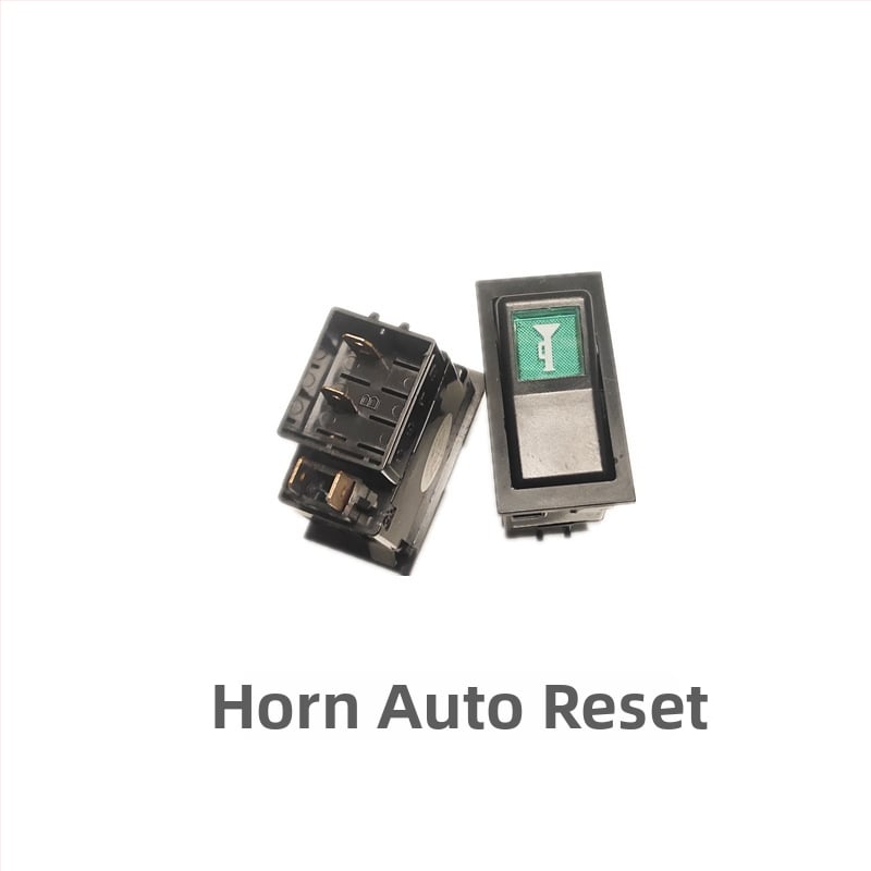 Xinwank 140-2 rocker prekidač za vozila, 12V/24V – sirena, dvostruki bljesak alarma, maglenke i gumb za glavna svjetla