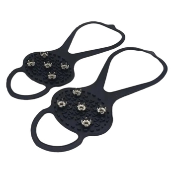 Cramponi za cipele s pet zuba za snijeg i led – anti-slip poboljšava trakiciju