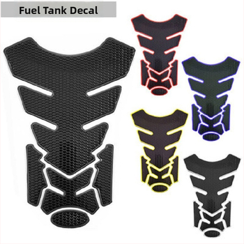 Motorkerékpár PVC matricák, halszálka mintázat, ragasztóval szerelt felületre, a motorkerékpár karosszériájához