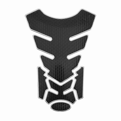 Motorkerékpár PVC matricák, halszálka mintázat, ragasztóval szerelt felületre, a motorkerékpár karosszériájához