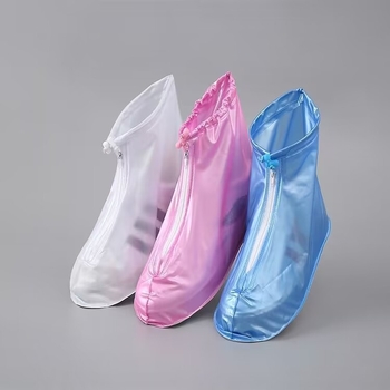 PVC zaštita za cipele, vodootporna, debela, unisex, s zatvaračem – Qitiyu