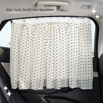 Automobilska sunčana zavjesa s ugrađenom tračnicom, mrežasta zavjesa za bočne prozore, univerzalna