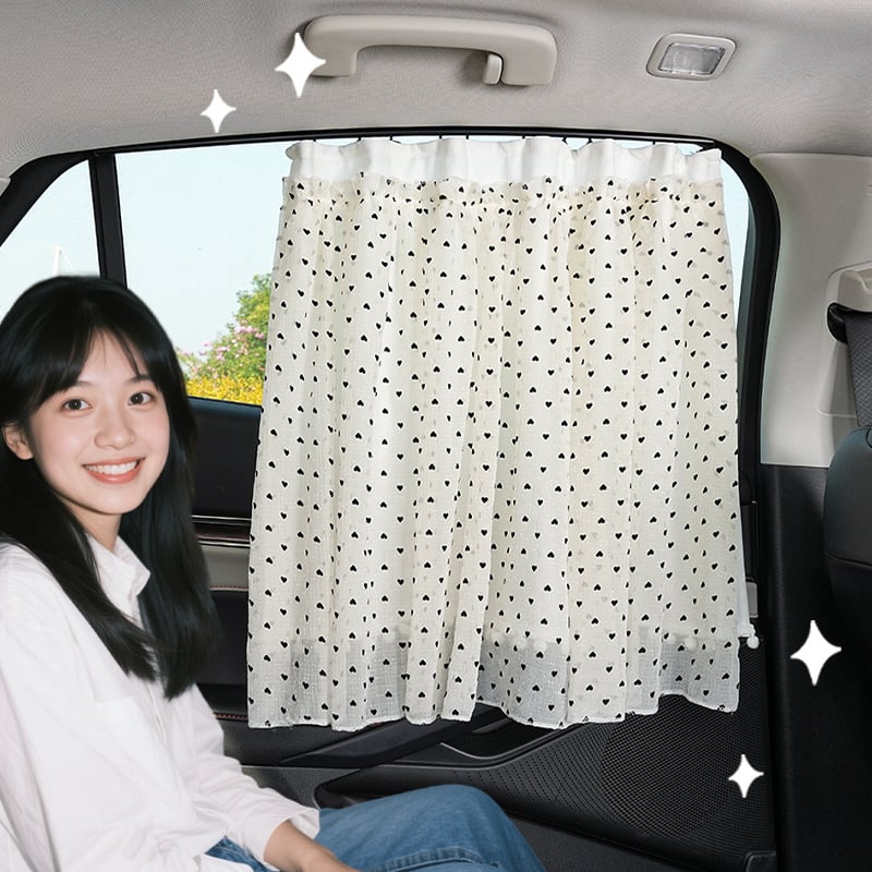 Automobilska sunčana zavjesa s ugrađenom tračnicom, mrežasta zavjesa za bočne prozore, univerzalna