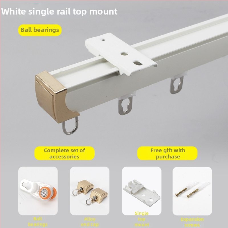 Systém závesných koľajníc, hliníková zliatina, model C830, elektroforezný povrch, moderný minimalizmus, prispôsobiteľné spracovanie