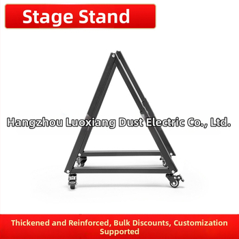 Alacsony TV-tartó háromszög alapú, mozgó kocsi, 45°-os dőlés, teherbírás 11-15 kg