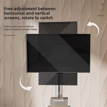 Držiak na televízor pre plochý displej s monitorovým stojanom, univerzálna kompatibilita