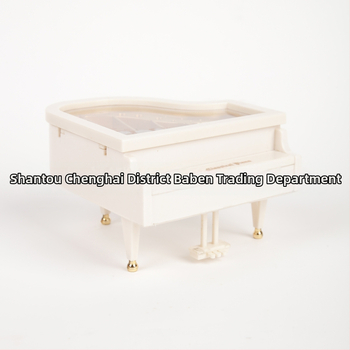 Μουσικό κουτί σε σχήμα γραμμοφώνου, ABS υλικό, οκτώ νοτών διακοσμητικό, απλό μοντέρνο στυλ, χύτευση με έγχυση