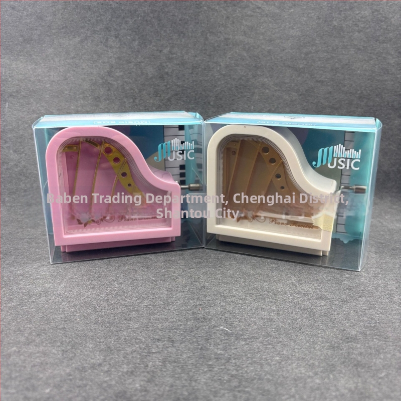 Μουσικό κουτί σε σχήμα γραμμοφώνου, ABS υλικό, οκτώ νοτών διακοσμητικό, απλό μοντέρνο στυλ, χύτευση με έγχυση