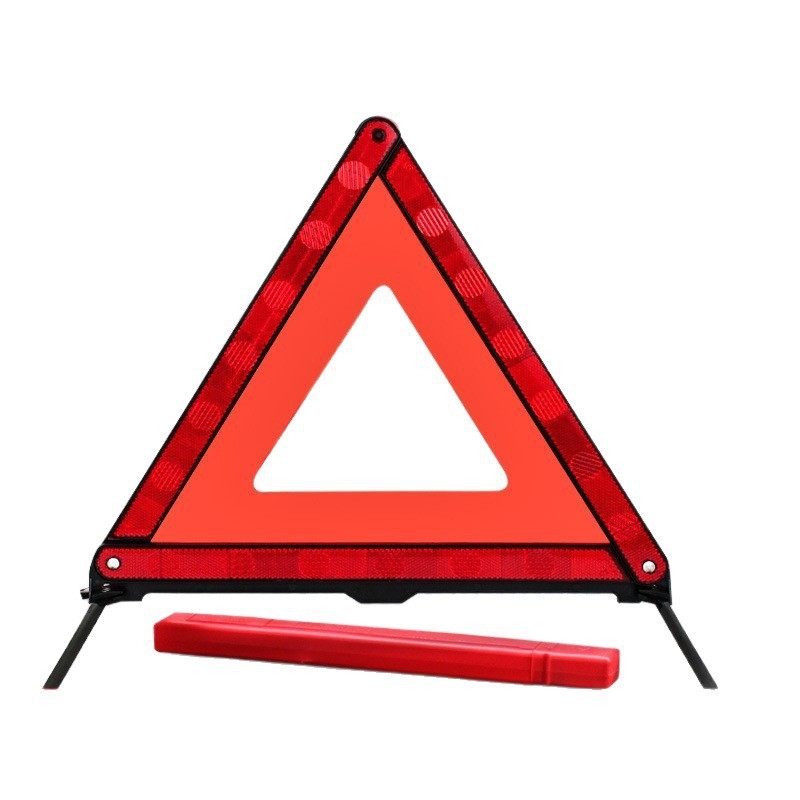 Автомобилен трипод предупреждателен знак, вертикален, Материал: пластмаса + отражателна материя, За автомобили, Марка: Xin Rui, Национален стандарт