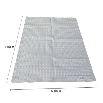 Ледена подложка: PVC плат, пълнеж ледени кристали, 20 броя в опаковка, тегло 1,9 кг, за отопление и охлаждане.