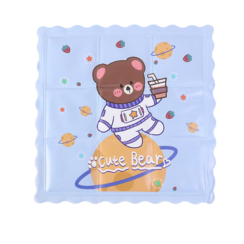 Spirit Wind Ледена подложка - сладък PVC охлаждащ мат с пълнеж от ледени кристали, 550 г, предотвратяване на топлинен удар