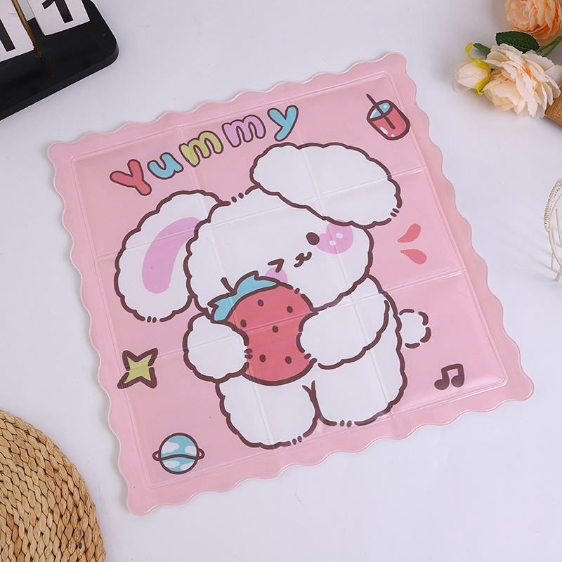 Spirit Wind Ледена подложка - сладък PVC охлаждащ мат с пълнеж от ледени кристали, 550 г, предотвратяване на топлинен удар