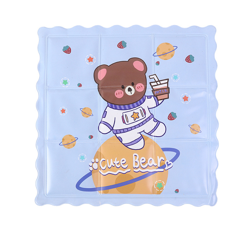 Spirit Wind Ледена подложка - сладък PVC охлаждащ мат с пълнеж от ледени кристали, 550 г, предотвратяване на топлинен удар