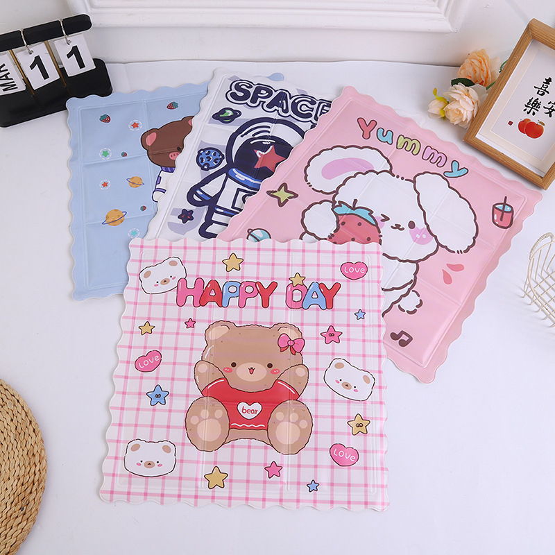 Spirit Wind Ледена подложка - сладък PVC охлаждащ мат с пълнеж от ледени кристали, 550 г, предотвратяване на топлинен удар