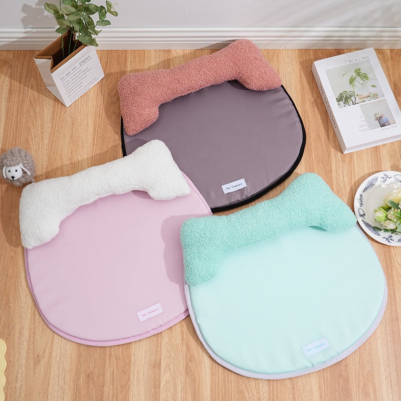 Охлаждаща котешка подложка от плат за лято – постеля/гнездо за домашни любимци