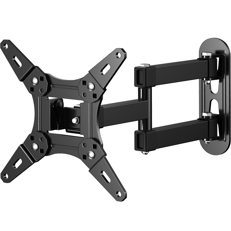 Teleskopски rotirajući zidni nosač za TV, hladno valjani čelik, podržava 1-19 kg