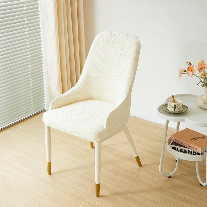 Κυρτό Κάλυμμα Καρέκλας με Μπράτσο, Πολυεστέρας, Αντιολισθητικό, Αποφυγή σκόνης, Νέο Κινέζικο Στυλ