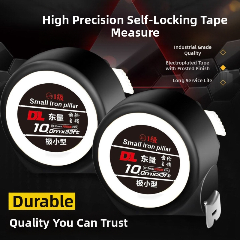 Μετρητική ταινία – παχύτερος σχεδιασμός, ανθεκτική στη φθορά, αυτόκλειδόμενη, ABS υλικό, εύρος μέτρησης 25