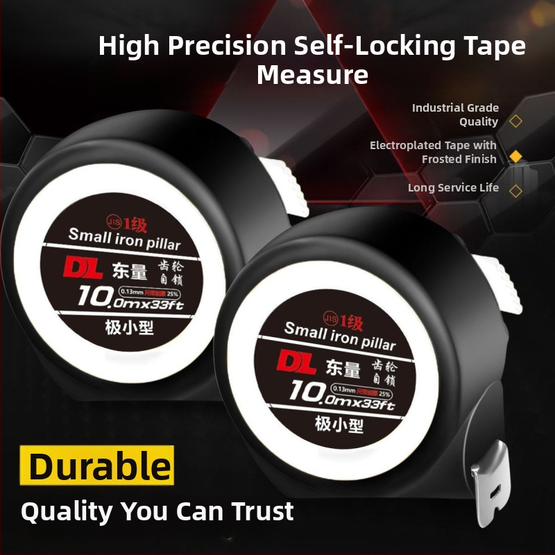 Μετρητική ταινία – παχύτερος σχεδιασμός, ανθεκτική στη φθορά, αυτόκλειδόμενη, ABS υλικό, εύρος μέτρησης 25