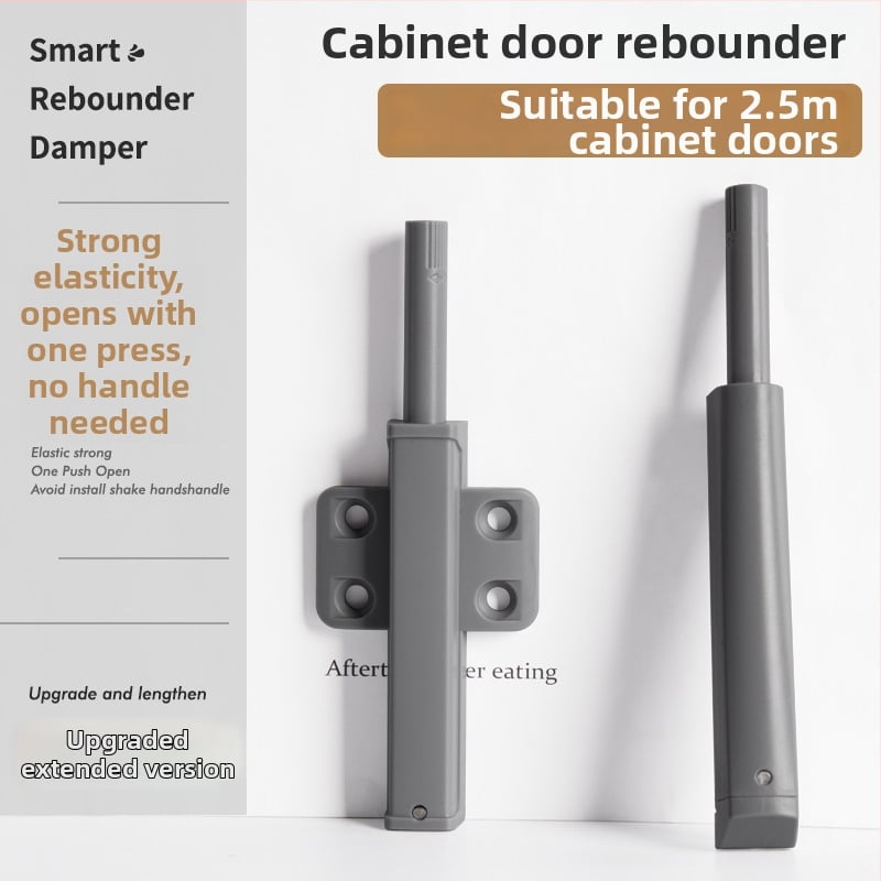 Σκληρός μηχανισμός επαναφοράς πόρτας ντουλάπας – πλαστική κατασκευή; μάρκα Turuibao; μοντέλο Large elastic Press; κατάλληλο για πόρτες, ντουλάπες και έπιπλα; στυλ μοντέρνο απλό