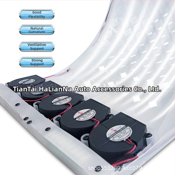 Κάθισμα αυτοκινήτου με εξαερισμό και ανεμιστήρα, συμβατό με 12V/24V, αθόρυβο, ψύξη για αυτοκίνητο και φορτηγό