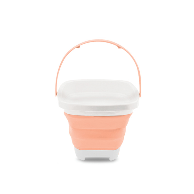 Puha műanyagból készült összecsukható strandvödör játék készlet – PP anyag, hálós zacskóban csomagolva, 4–6 éveseknek, strandon és homokozóban való játékhoz