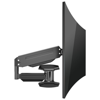 Braț de montare pe perete pentru monitor cu ridicare și extensie telescopică, rotație de 360°, pentru ecrane de 17–32 inchi, model WM18, material: cold tie steel, greutate: 3 kg