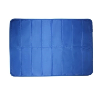 Yi Shun Ледена подложка за домашни любимци – двуразделен дизайн, найлонова тъкан, ледени кристали за охлаждане