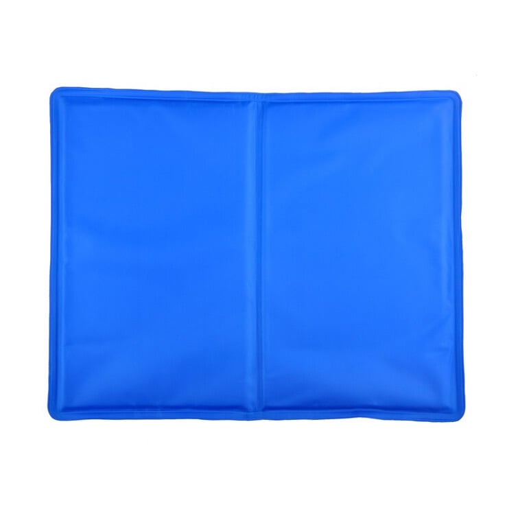 Yi Shun Ледена подложка за домашни любимци – двуразделен дизайн, найлонова тъкан, ледени кристали за охлаждане