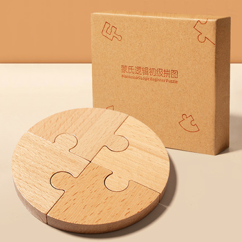 Montessori drveni puzzle za bebe i malu djecu – plosna slagalica s klasifikacijom oblika i vježbom hvatanja rukom (Drveno; 0–3 godine; Plosna slagalica; Kod proizvoda: Ncb-2025070401)