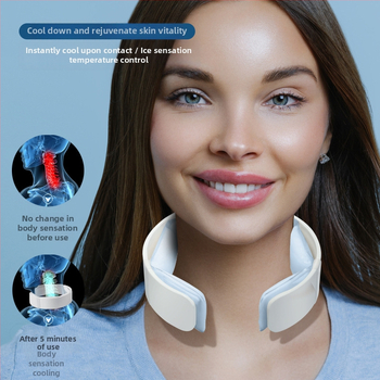 Sheng yi охлаждаща яка за врата с TPU, PCM пълнеж, тегло 366 г, прост стил