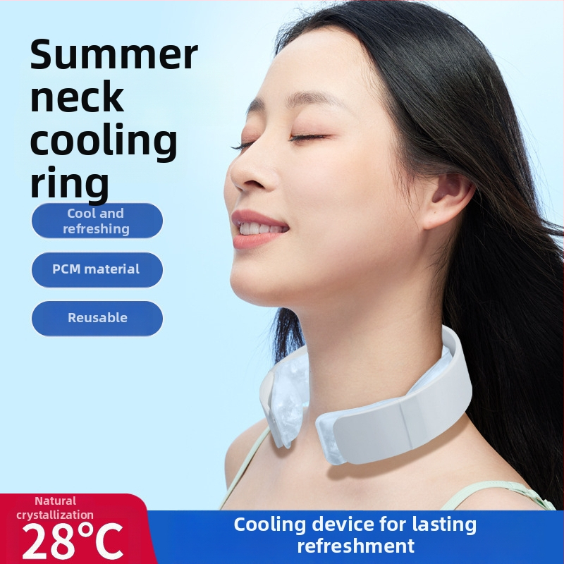 Sheng yi охлаждаща яка за врата с TPU, PCM пълнеж, тегло 366 г, прост стил