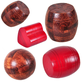 Drvena Kong Ming/Luban zagon za prostornu misao, Beech wood, prilagodljivo prema nacrtima, uzrast 7–14 godina